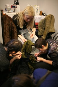 Backstage at Coach Men's Fall 2016
