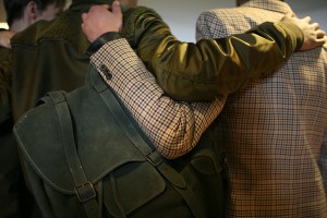 Backstage at Coach Men's Fall 2016
