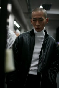 Backstage at Lucio Vanotti Men's Fall 2016