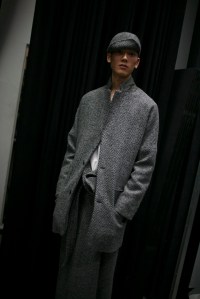 Backstage at Lucio Vanotti Men's Fall 2016