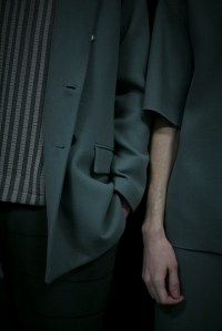 Backstage at Lucio Vanotti Men's Fall 2016