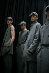 Backstage at Lucio Vanotti Men's Fall 2016