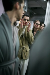 Backstage at Lucio Vanotti Men's Fall 2016