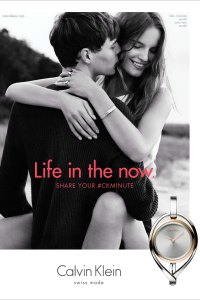 A visual from Calvin Klein's global ad campaign.