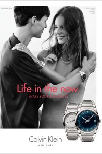 A visual from Calvin Klein's global ad campaign.