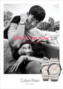 A visual from Calvin Klein's global ad campaign.