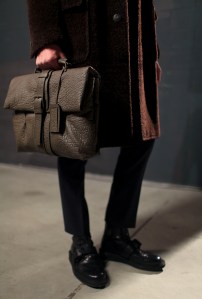 Backstage at Canali Men's Fall 2016