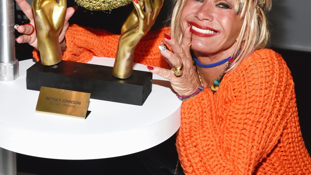 Betsey Johnson NFL unveils Super Bowl 50 Bespoke designer footballs in collaboration with CFDA, New York, America - 20 Jan 2016