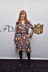 Nicole Miller NFL unveils Super Bowl 50 Bespoke designer footballs in collaboration with CFDA, New York, America - 20 Jan 2016