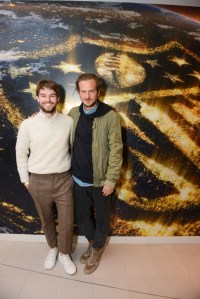 Gorge Carey and Robert Geller NFL unveils Super Bowl 50 Bespoke designer footballs in collaboration with CFDA, New York, America - 20 Jan 2016