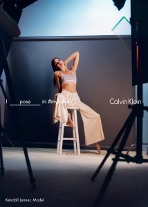 Kendall Jenner featured in the spring '16 Calvin Klein ad campaign