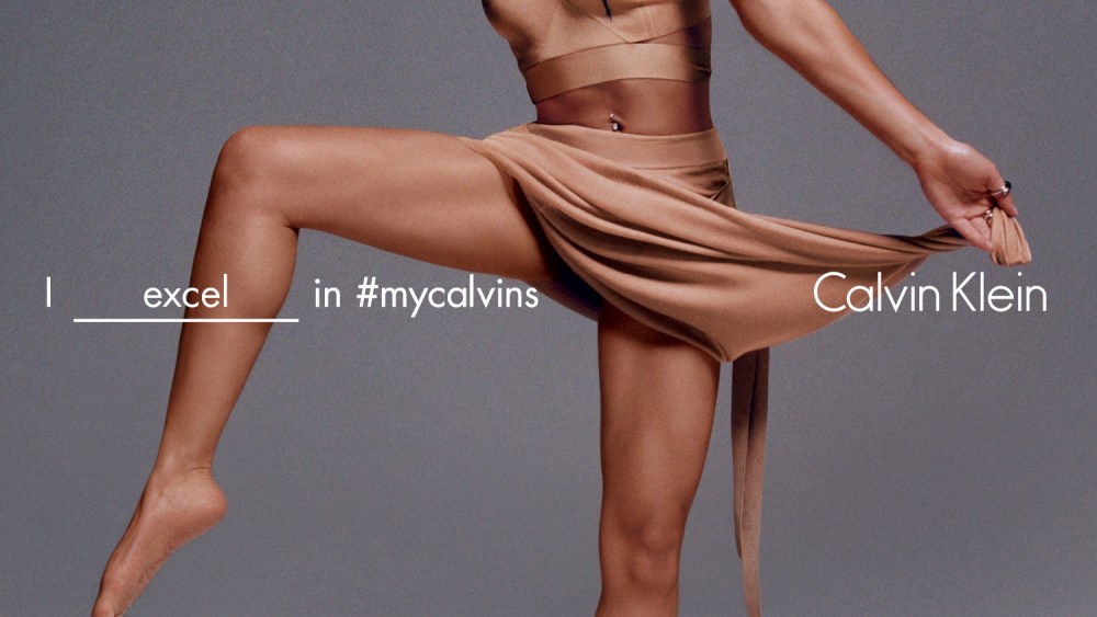 FKA twigs featured in the Calvin Klein spring '16 ad campaign