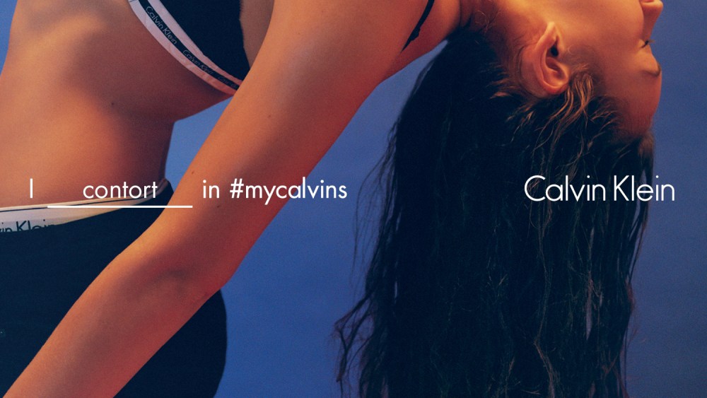 Sophia Tatum featured in the Calvin Klein spring 2016 ad campaign.