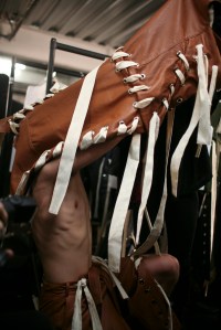 Backstage at Craig Green Men's Fall 2016