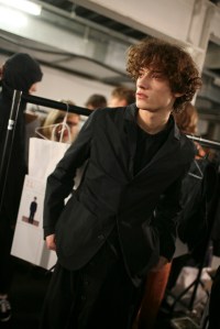 Backstage at Craig Green Men's Fall 2016