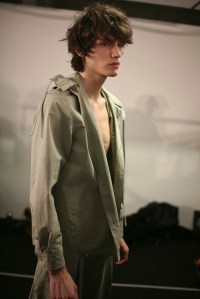 Backstage at Craig Green Men's Fall 2016