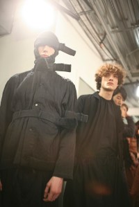 Backstage at Craig Green Men's Fall 2016