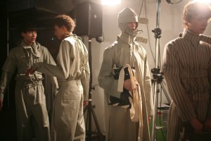 Backstage at Craig Green Men's Fall 2016