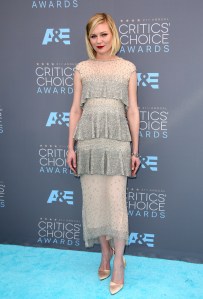 Kirsten Dunst in Chanel 21st Annual Critics' Choice Awards, Arrivals, Los Angeles, America - 17 Jan 2016