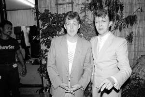 David Bowie, Paul McCartney