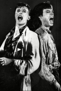David Bowie, Mick Jagger