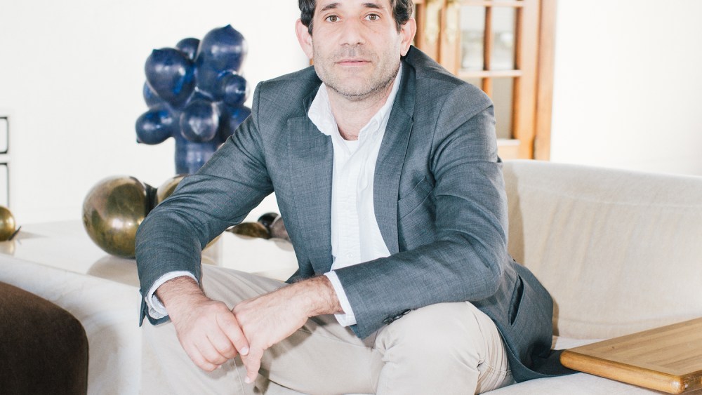 Dov Charney at his home in Los Angeles