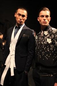 Backstage at Dsquared2 Men's Fall 2016