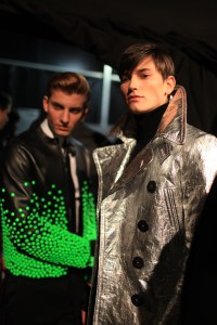 Backstage at Dsquared2 Men's Fall 2016