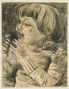 portrait Sir Jacob Epstein's son