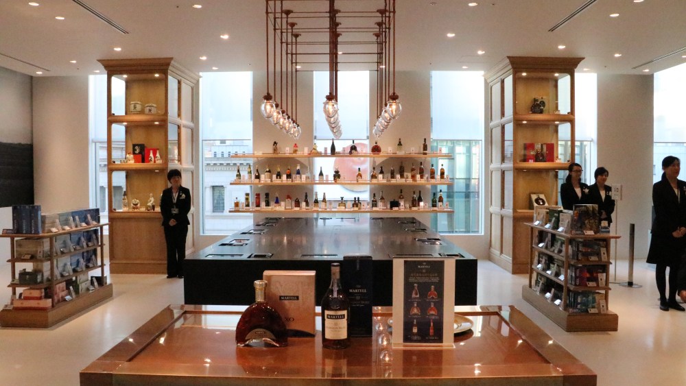 The duty-free store in Mitsukoshi