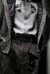 Backstage at Emporio Armani Men's Fall 2016