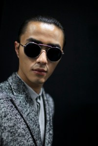 Backstage at Emporio Armani Men's Fall 2016