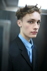 Backstage at Marni Men's Fall 2016