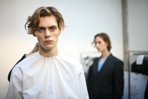 Backstage at Marni Men's Fall 2016