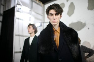 Backstage at Marni Men's Fall 2016