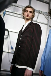Backstage at Marni Men's Fall 2016