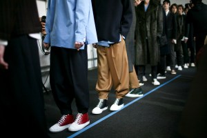 Backstage at Marni Men's Fall 2016