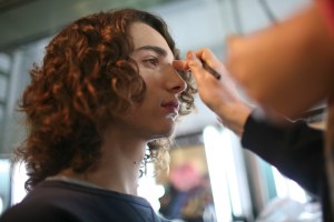 Backstage at E. Tautz Men's Fall 2016