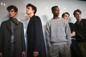 Backstage at E. Tautz Men's Fall 2016