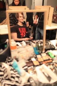 Backstage at Etro Men's Fall 2016