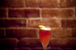 French Breakfast Cognac, Ginger, Lemon, Egg White