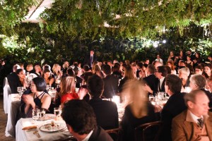 The scene at L'Escale.