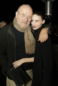 Peter Lindbergh and Rooney Mara