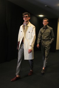 Backstage at Salvatore Ferragamo Men's Fall 2016