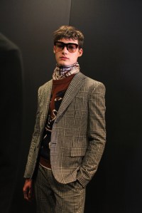 Backstage at Salvatore Ferragamo Men's Fall 2016