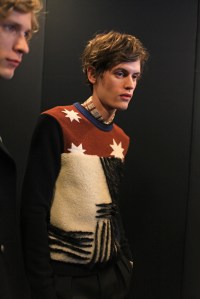 Backstage at Salvatore Ferragamo Men's Fall 2016