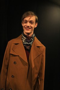 Backstage at Salvatore Ferragamo Men's Fall 2016