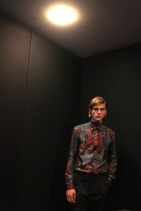 Backstage at Salvatore Ferragamo Men's Fall 2016
