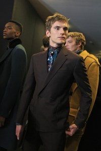 Backstage at Salvatore Ferragamo Men's Fall 2016
