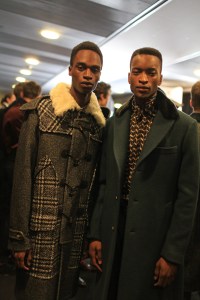 Backstage at Salvatore Ferragamo Men's Fall 2016